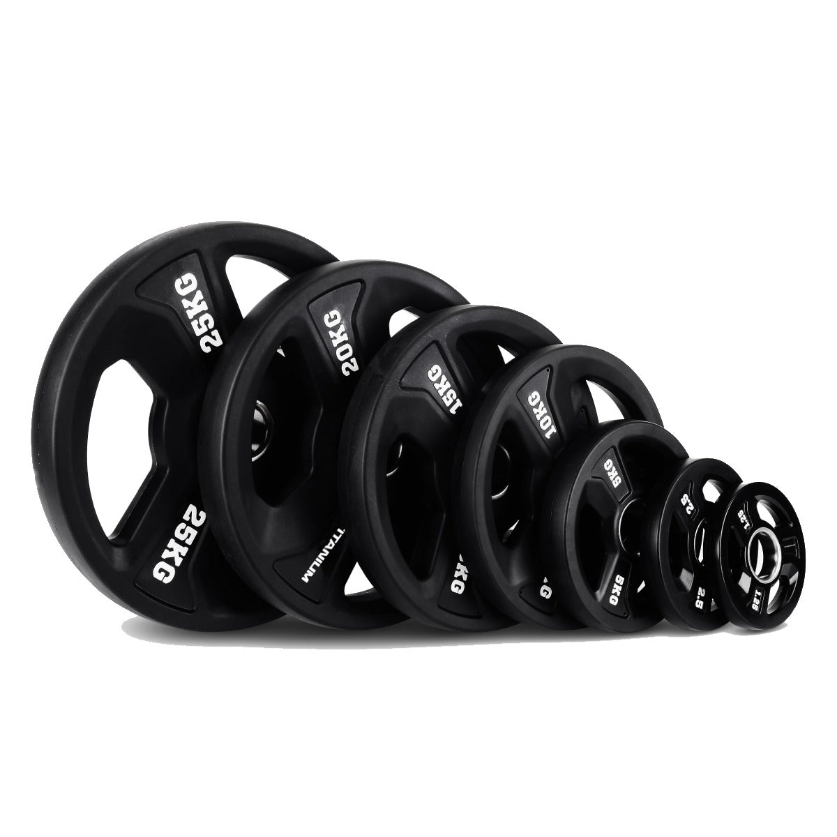 Disques en Caoutchouc Premium avec 3 Poignées Tri-Grip