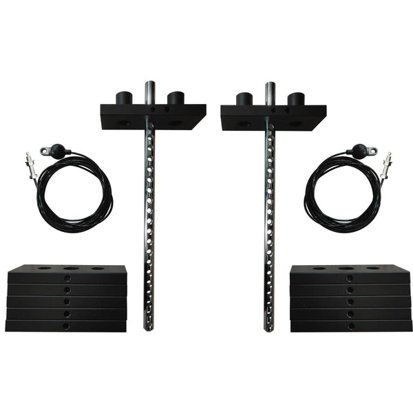 Plaques Supplémentaires pour TAP Double Poulie Ajustable (2 x 22,5 kg)