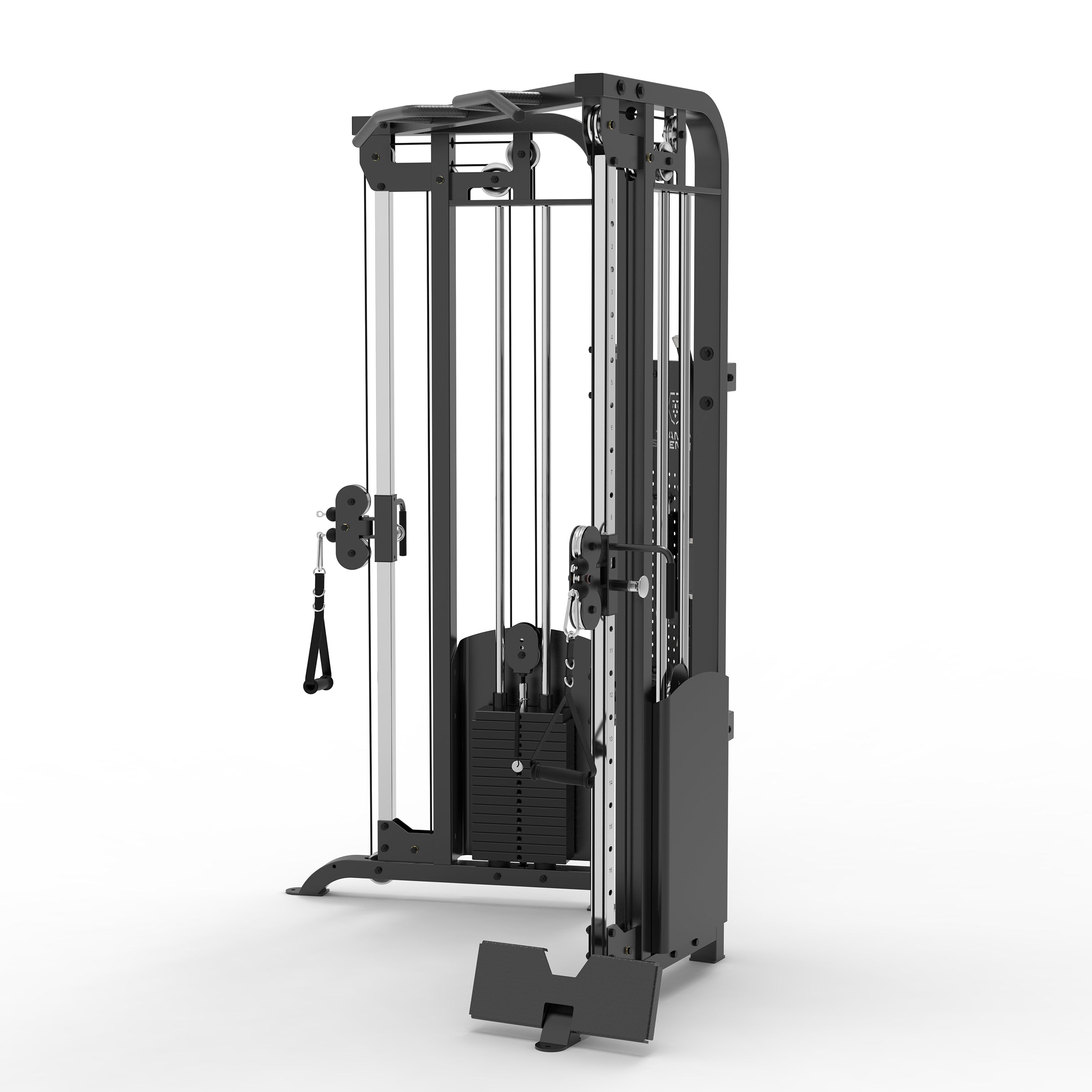 TAP PRO RX Poulie Double Réglable Commerciale avec Rapport de Câble 2:1 / 1:1