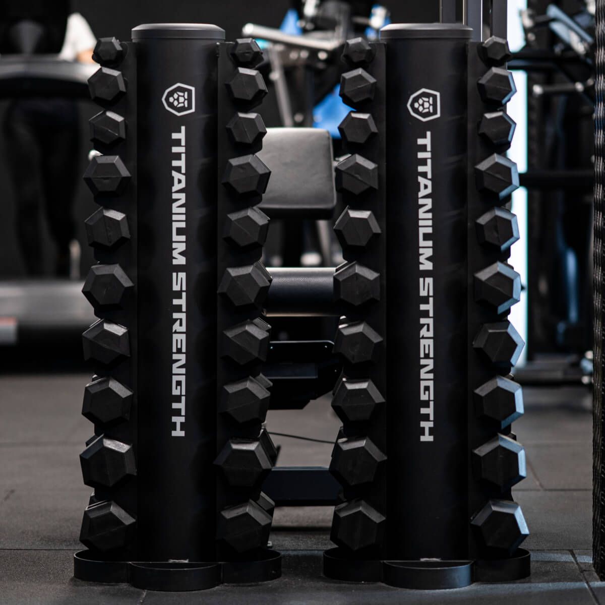 Haltères Hexagonaux de 1 à 10 KG + Rack Vertical TH10