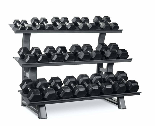 Haltères Hexagonales 2-30Kg + Rack de rangement TH30
