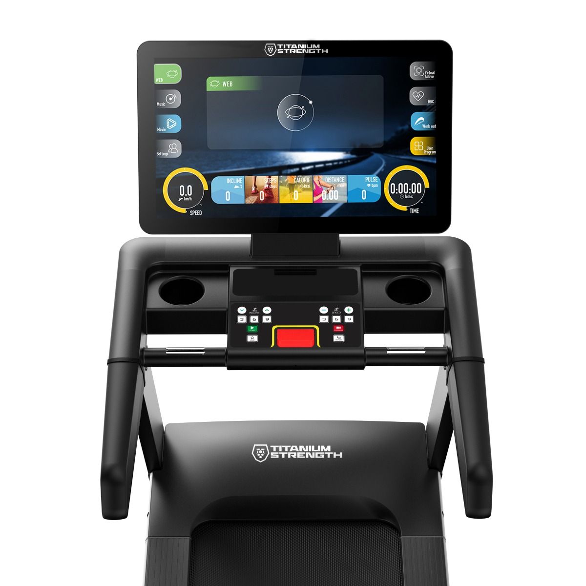 TAPIS DE COURSE PROFESSIONNEL 22 KM/H TM1150T AVEC ÉCRAN TACTILE DE 27”